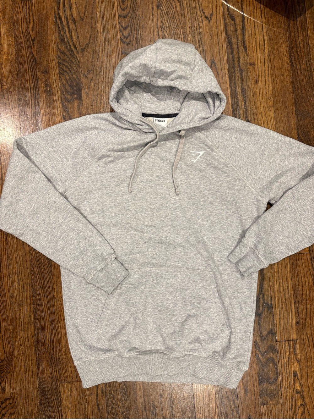 Gymshark Men's Heather Gray Pullover Hoodie